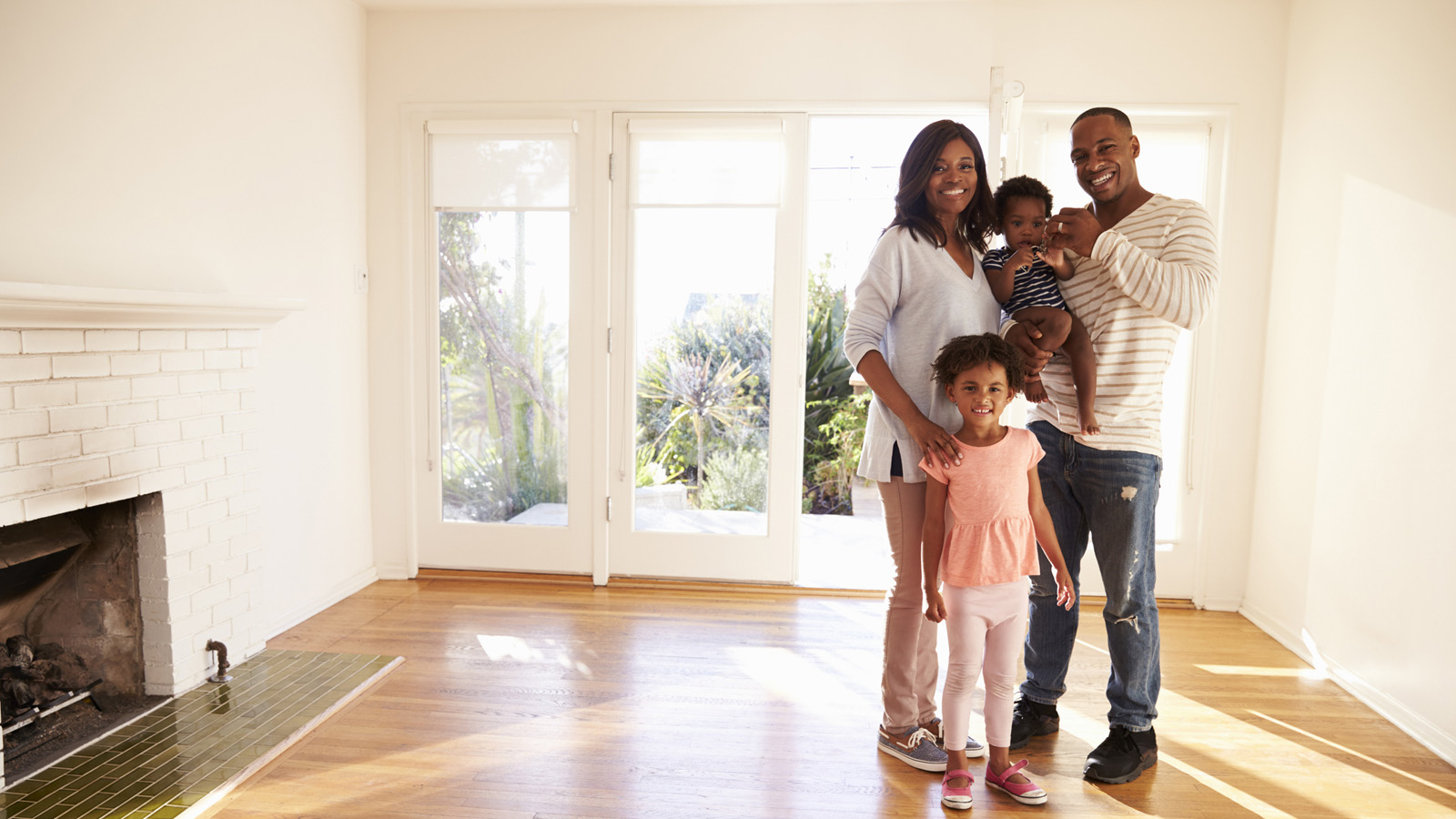 Family in home refinanced with FHA Streamline Loan through Peoples Bank & Trust Co