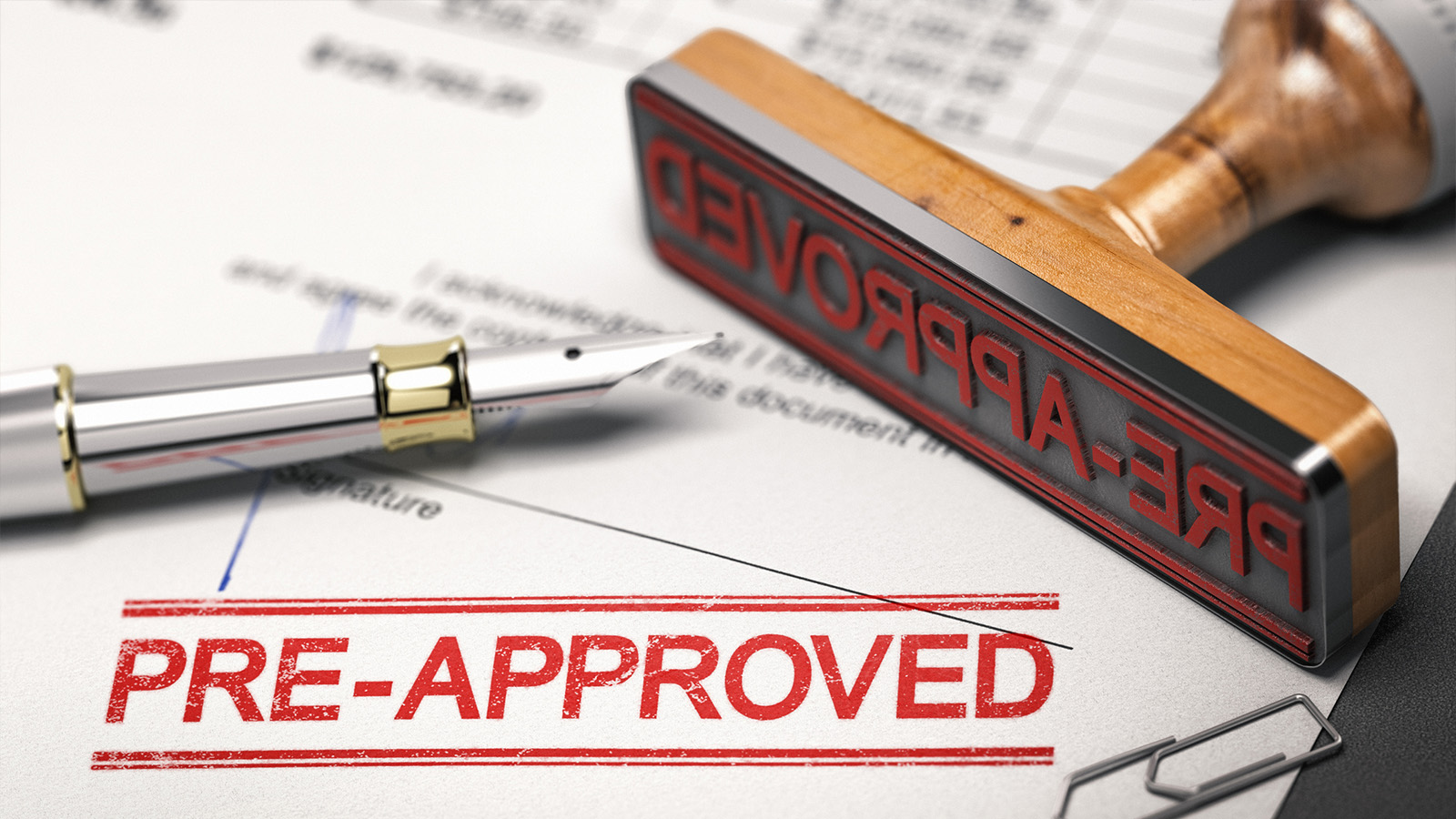 VA loan pre-approval document